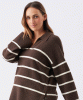 RIPE Scout Nursing Knit (Chocolate/White) from Tiffany Rose
