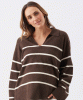 RIPE Scout Nursing Knit (Chocolate/White) from Tiffany Rose