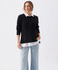RIPE Tori Detachable Nursing Knit (Black/White) from Tiffany Rose