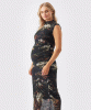Vella Mesh Dress (Black) by Tiffany Rose