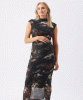Vella Mesh Dress (Black) by Tiffany Rose