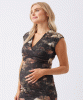 Vella Nursing Dress (Black) by Tiffany Rose