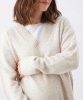 RIPE Vera Nursing Knit (Oat Marle) from Tiffany Rose