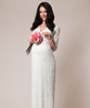 Valentina Maternity Wedding Dress (Long) Ivory by Tiffany Rose