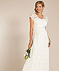 Vanessa Maternity Wedding Gown Long Ivory by Tiffany Rose