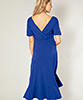 Waterfall Maternity Midi Dress Cobalt Blue by Tiffany Rose