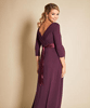 Robe de Grossesse Willow Longue Prune by Tiffany Rose