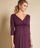 Willow Maternity Gown Claret by Tiffany Rose