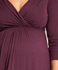 Willow Maternity Gown Claret by Tiffany Rose