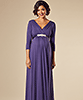 Willow Maternity Gown Long Grape by Tiffany Rose