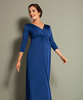 Willow Gravidklänning Lång Kunglig Blå by Tiffany Rose