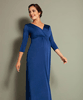 Willow Maternity Gown Imperial Blue by Tiffany Rose