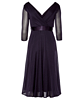 Willow Maternity Dress (Blackberry) by Tiffany Rose