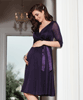 Willow Maternity Dress (Blackberry) by Tiffany Rose