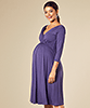 Willow Maternity Dress Short Grape by Tiffany Rose