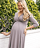 Willow Dress Taupe Grey by Tiffany Rose