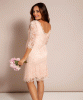 Beth Lace Maternity Dress Pearl Blush by Tiffany Rose