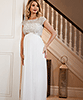 Mia Silk Maternity Bridal Gown Ivory by Tiffany Rose