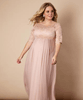 Alaska Plus Size Maternity Chiffon Wedding Gown by Tiffany Rose