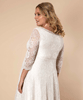 Robe de Mariée Maternité Freya Plus Size Ivoire by Tiffany Rose