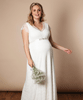 Kristin Plus Size Maternity Wedding Gown Long Ivory White by Tiffany Rose