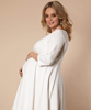 Umstandsbrautkleid Sienna in plus size Creme by Tiffany Rose