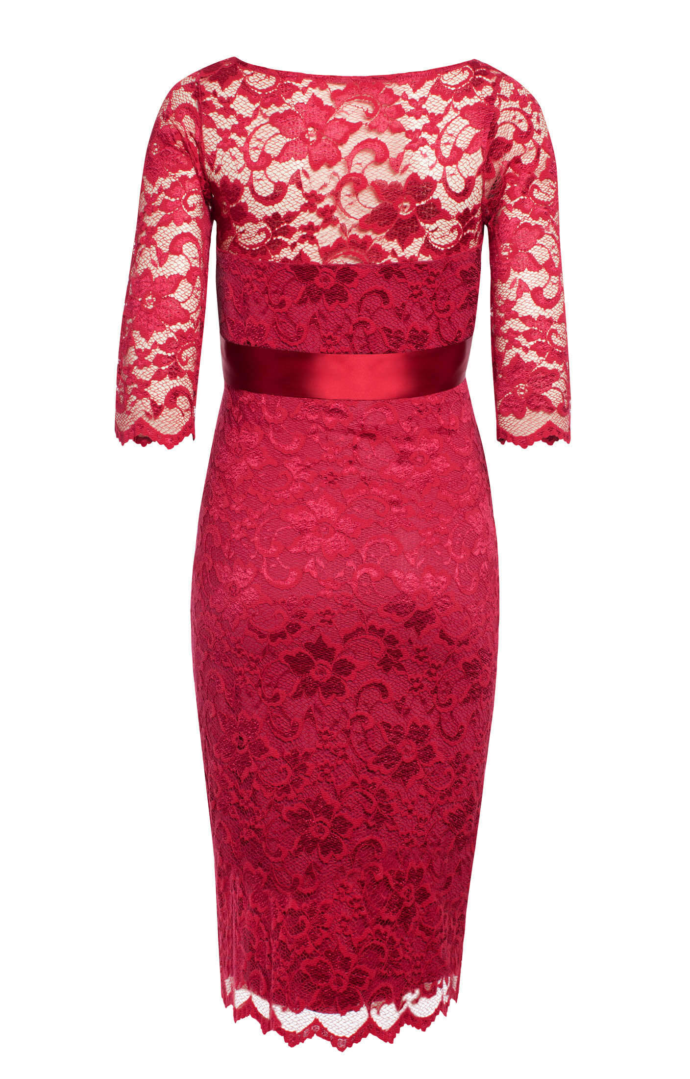 Amelia Maternity Dress Bright Rose Maternity Wedding Dresses