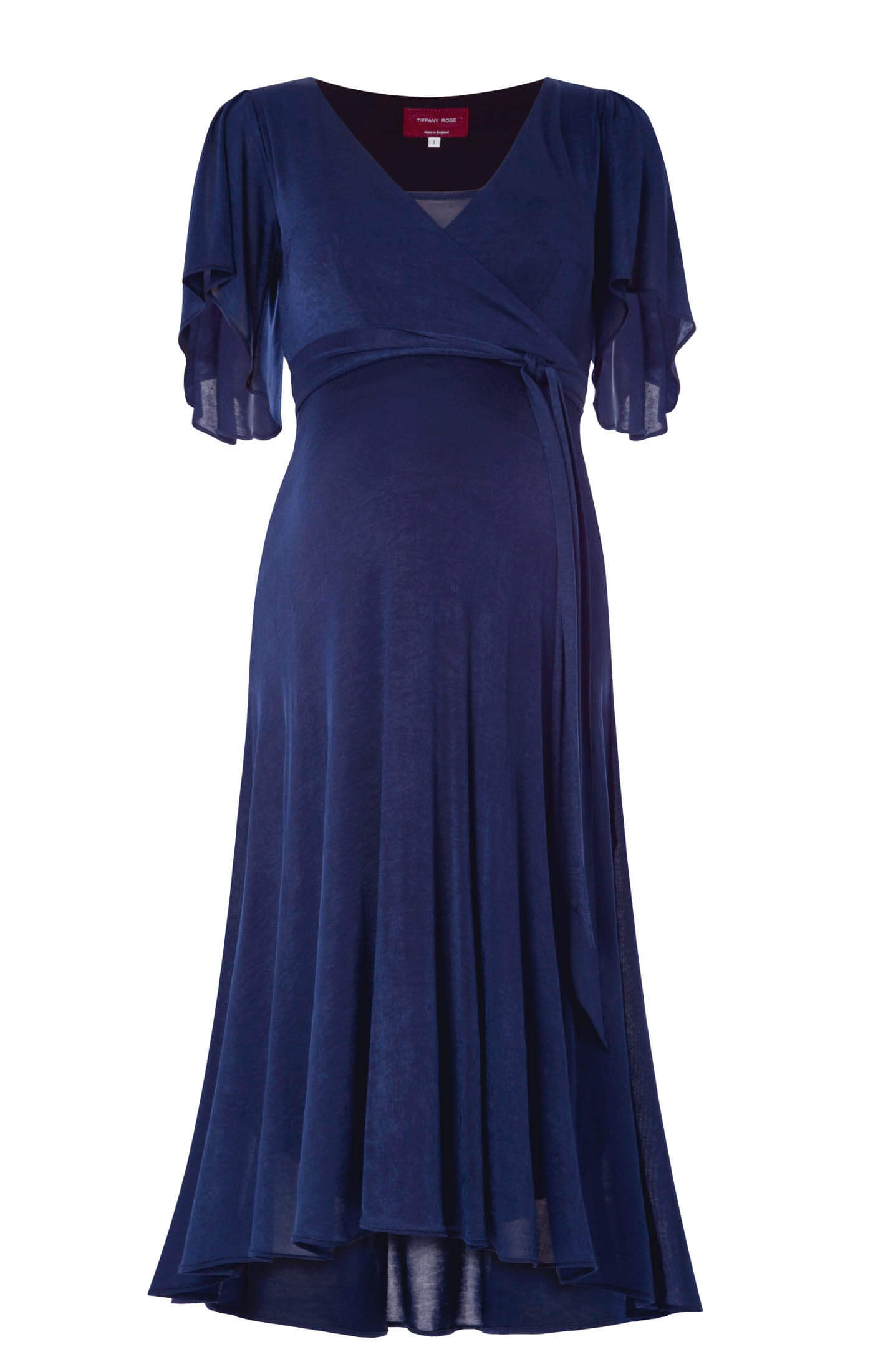 Cocoon Nursing Dress (Velvet Blue) - Maternity Wedding ...