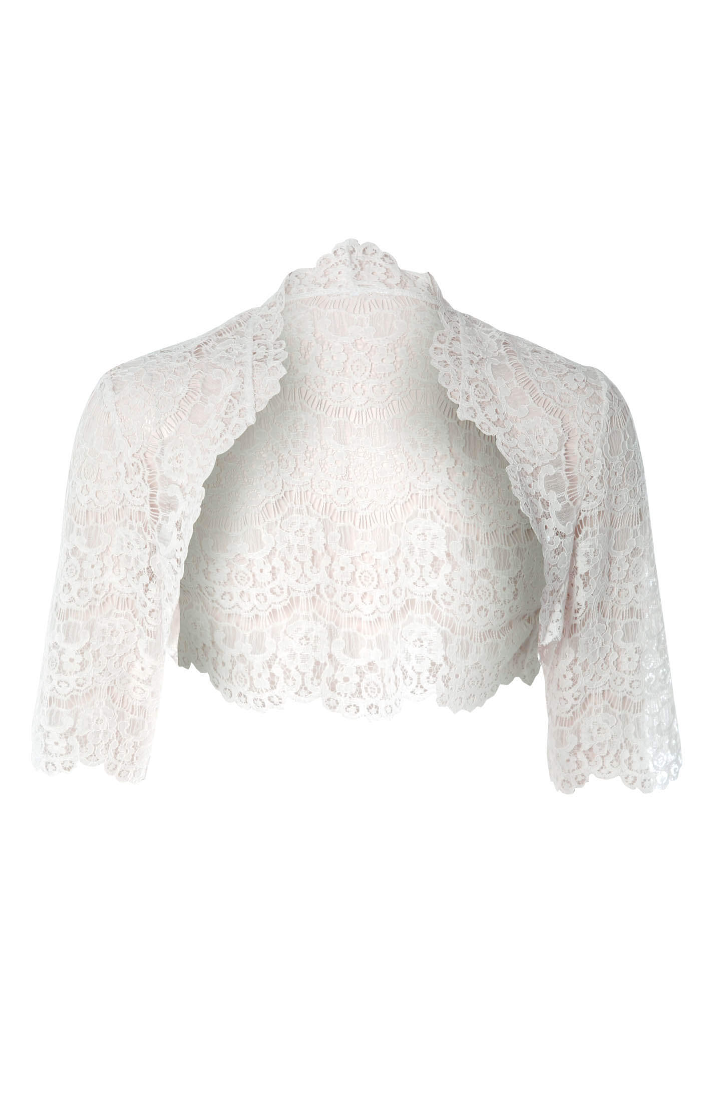 Ellen Lace Bolero (Ivory) - Maternity Wedding Dresses, Evening Wear and ...