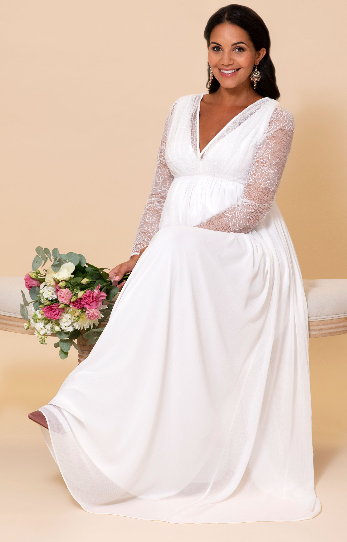 Long sleeve wedding dresses – Leah S Designs