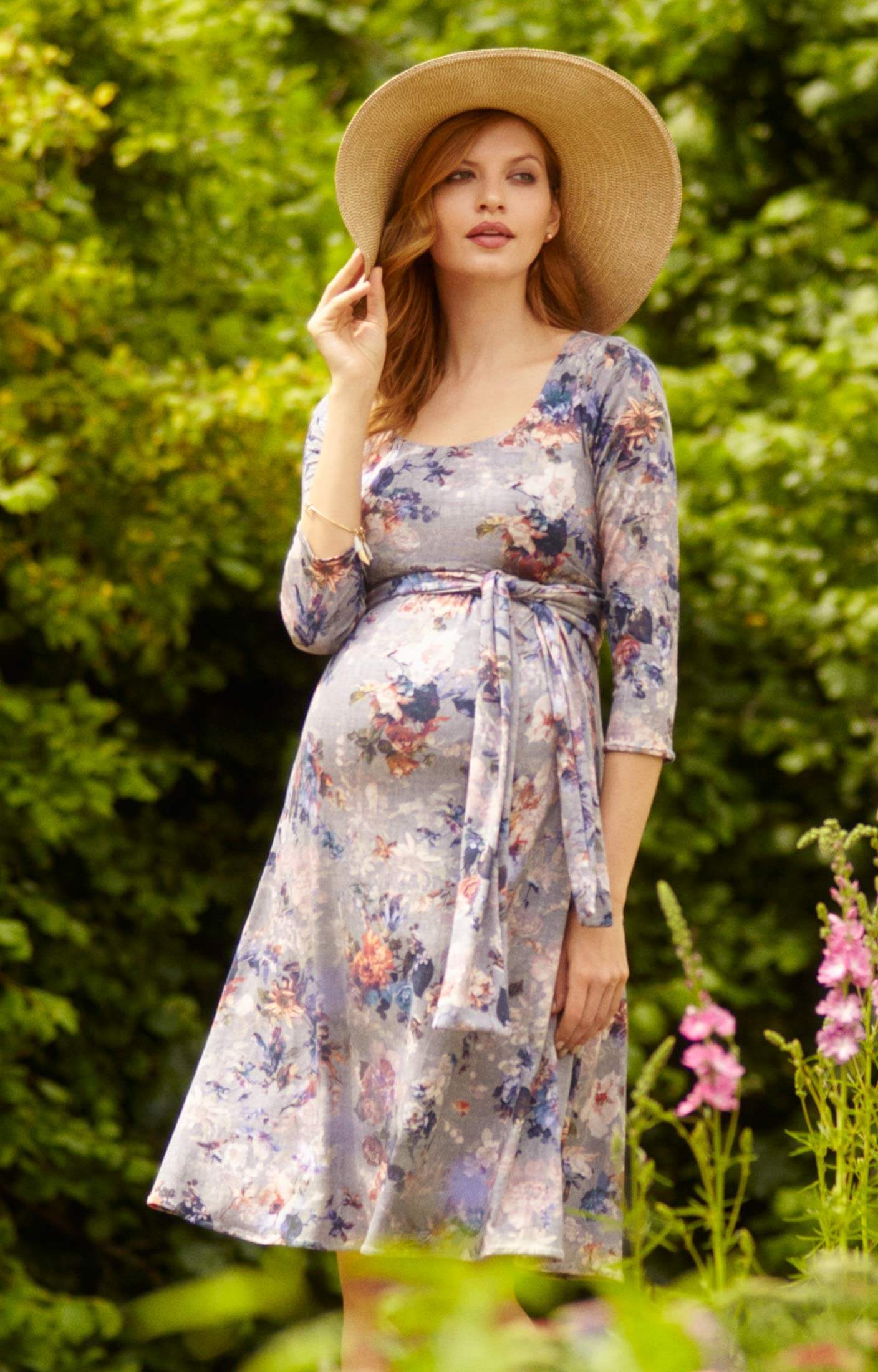 Naomi Nursing Dress Vintage Bloom - Maternity Wedding Dresses, Evening ...