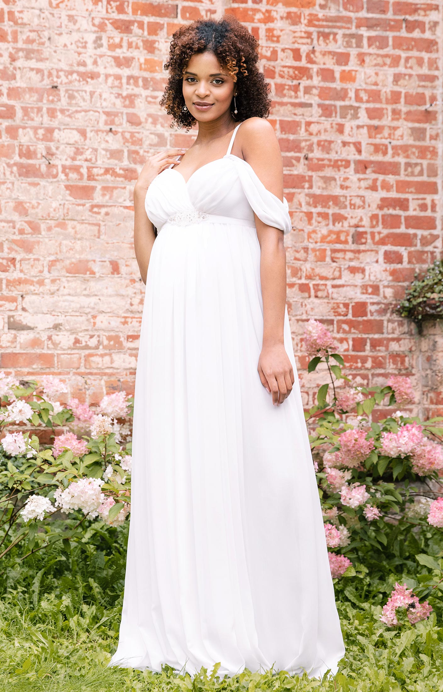 Skylar Maternity Wedding Gown - Maternity Wedding Dresses, Evening Wear ...