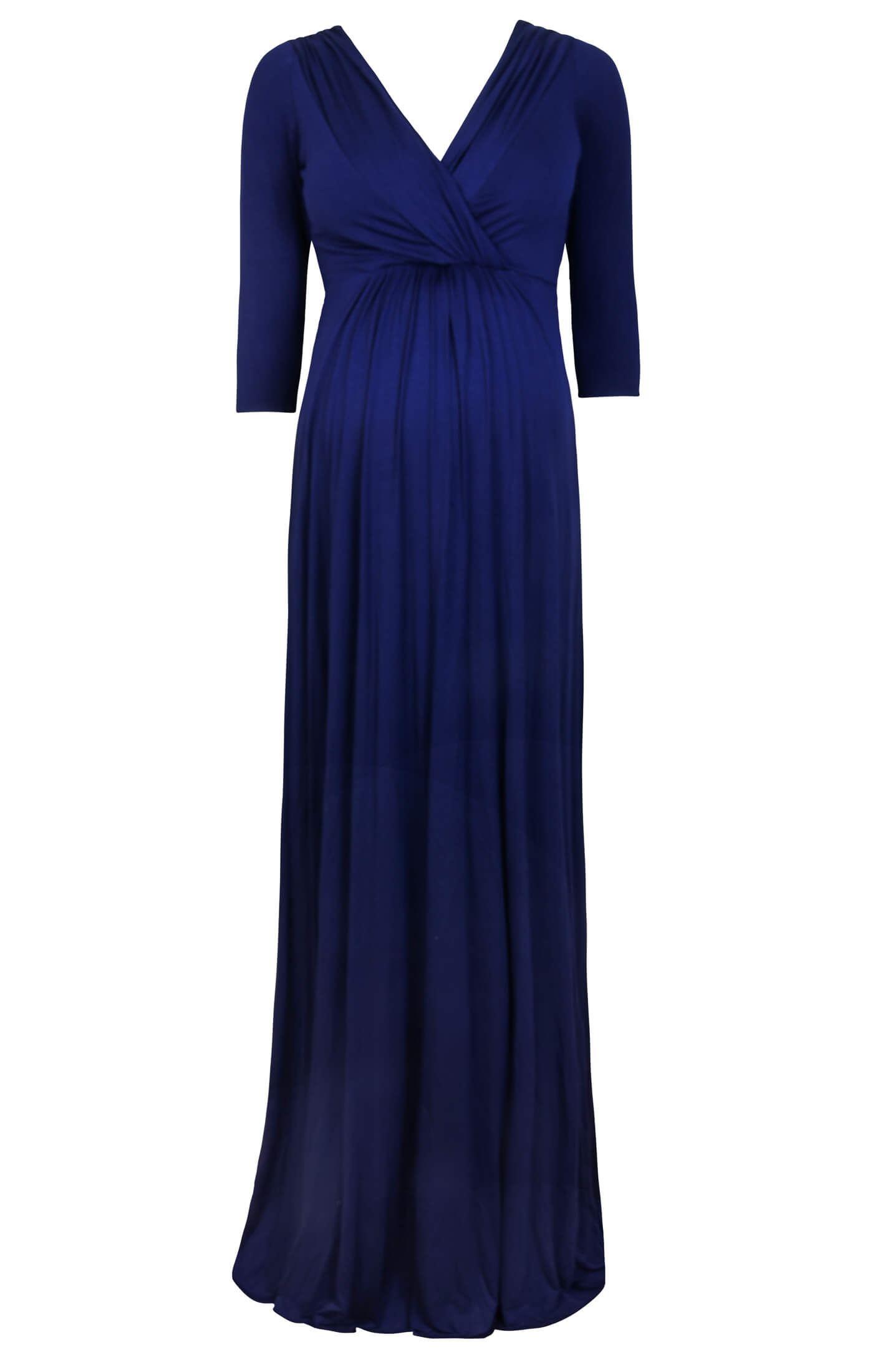 Willow Maternity Gown Long Eclipse Blue - Maternity Wedding Dresses ...