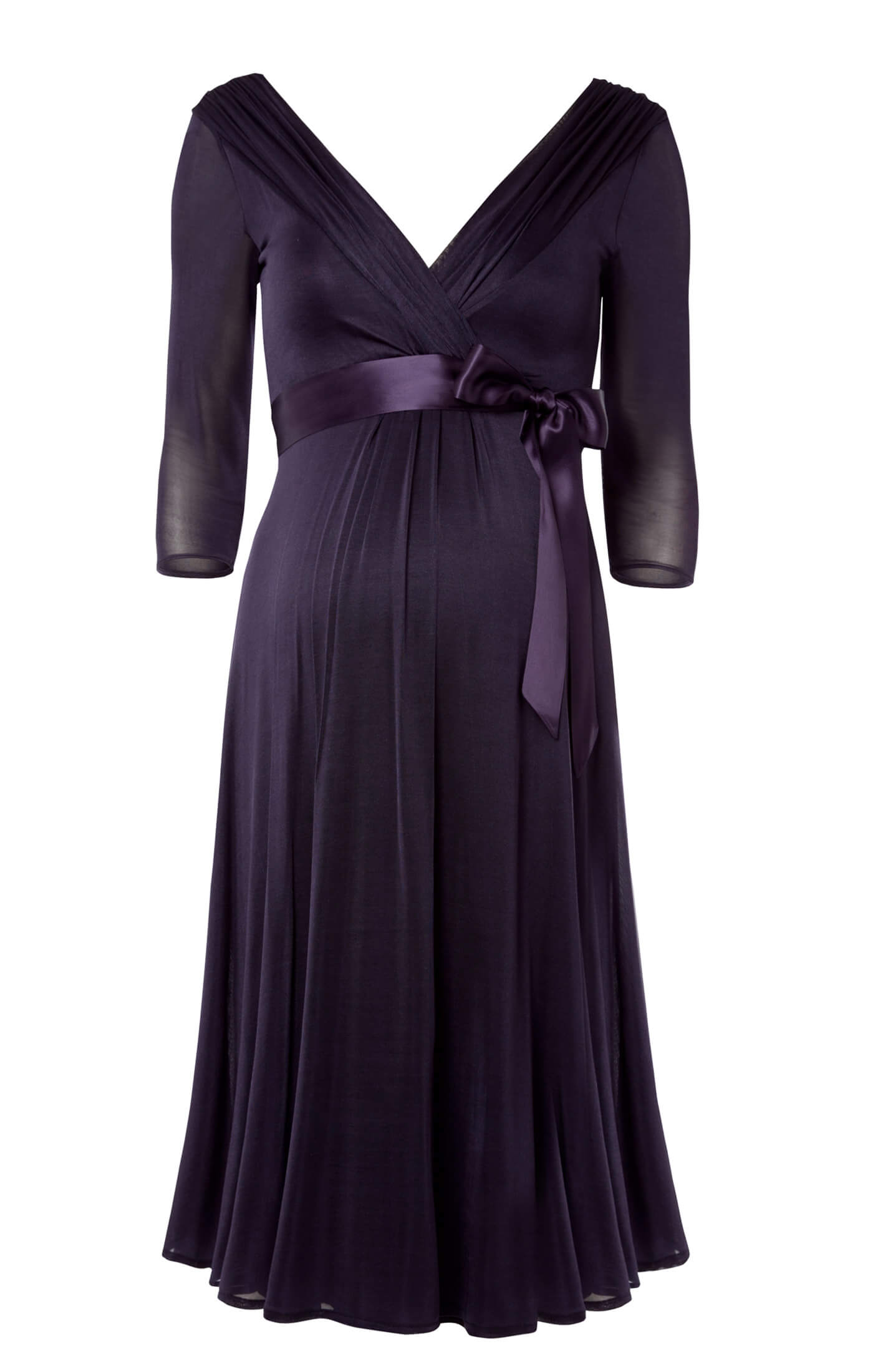 Willow Maternity Dress (Blackberry) - Maternity Wedding Dresses ...