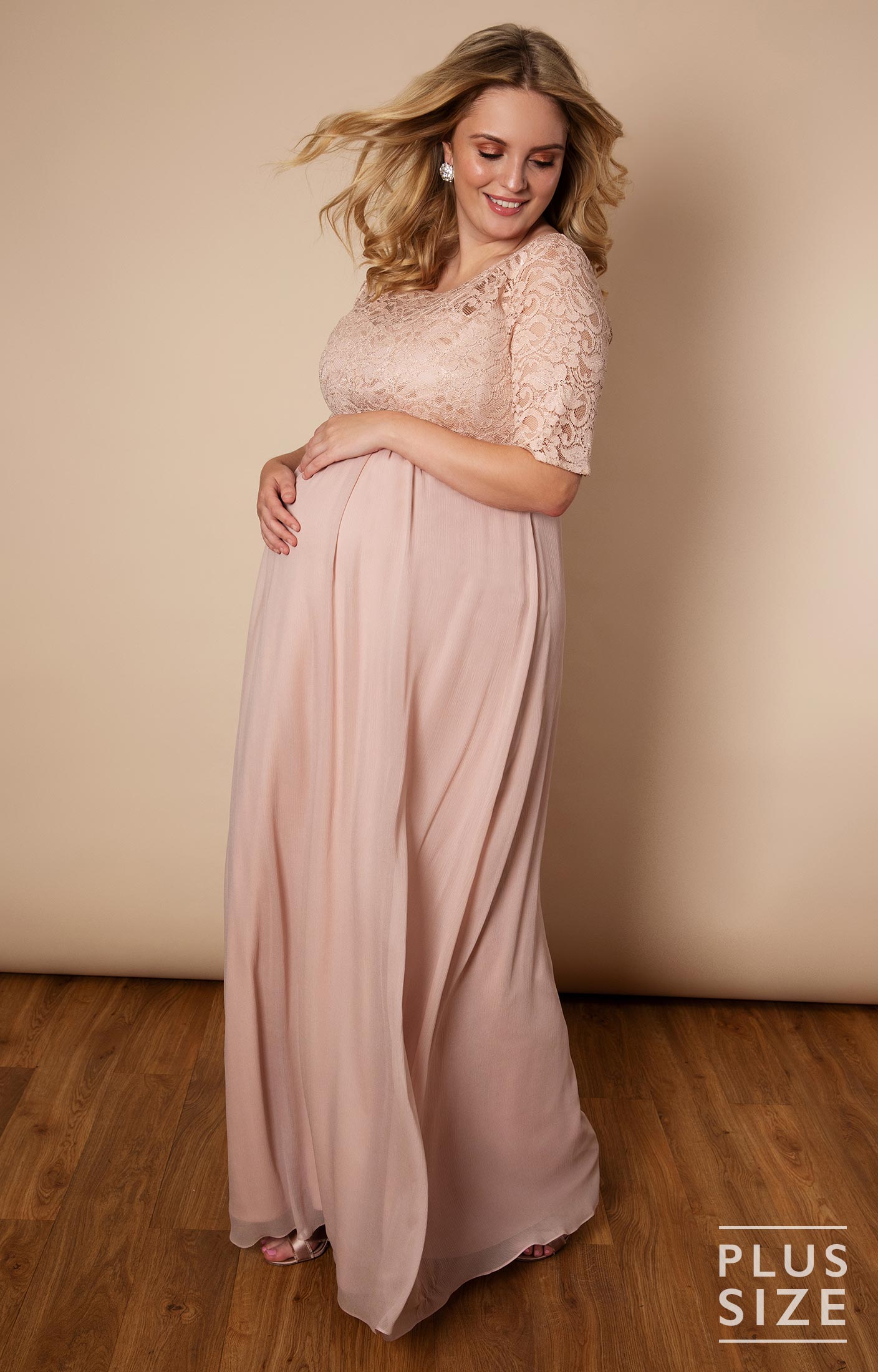 party wear gown for plus size