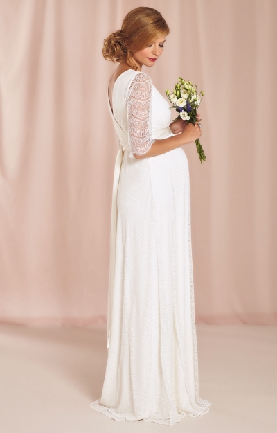 Amily Maternity Wedding Gown Ivory by Tiffany Rose