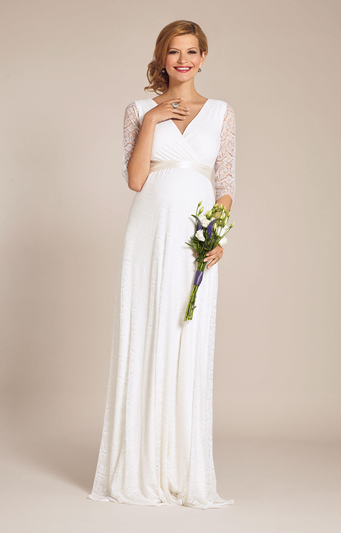 Amily Maternity Wedding Gown Ivory - Maternity Wedding Dresses, Evening ...