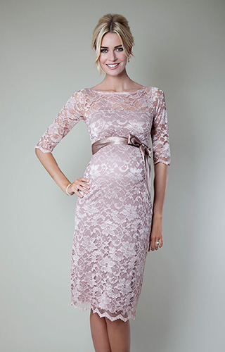 Robe de Grossesse en Dentelle Amelia (Rose Vintage) by Tiffany Rose