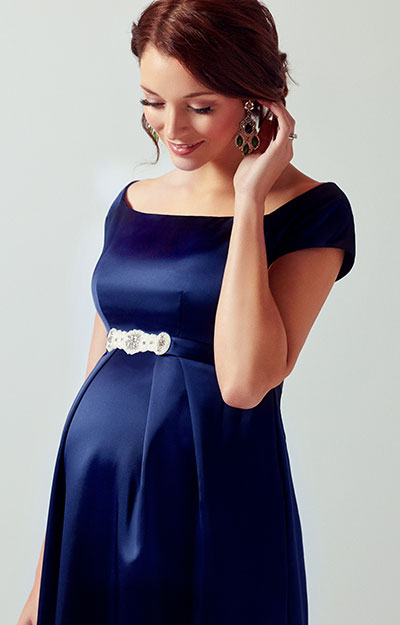 Aria gravidklänning midnattsblå by Tiffany Rose