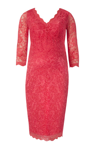 Chloe Lace Maternity Dress Coralista by Tiffany Rose