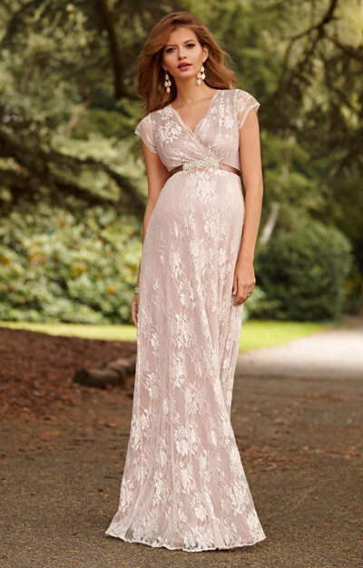 Robe de Grossesse Eden Longue Blush by Tiffany Rose