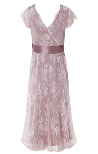 Umstandsmodenkleid Eden Kurz in Blush by Tiffany Rose