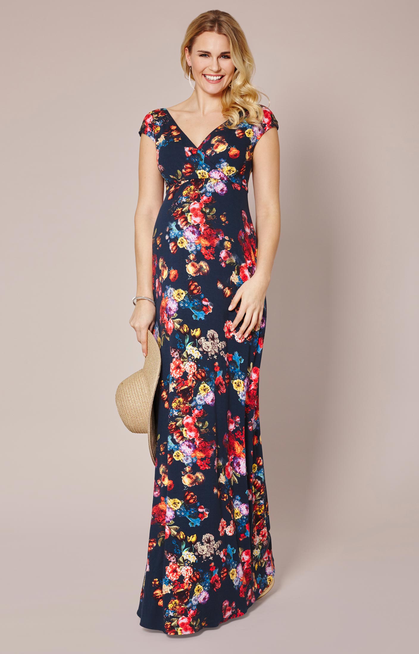 floral nursing dress