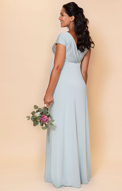 Robe de grossesse maxi Francesca en Menthe by Tiffany Rose