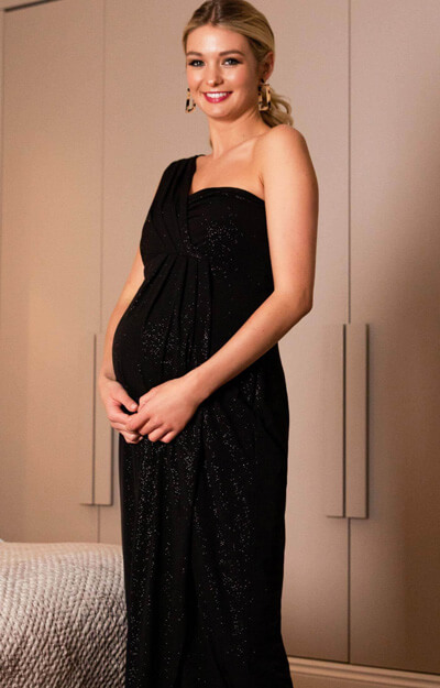 Galaxy Maternity Gown Long Night Sky by Tiffany Rose