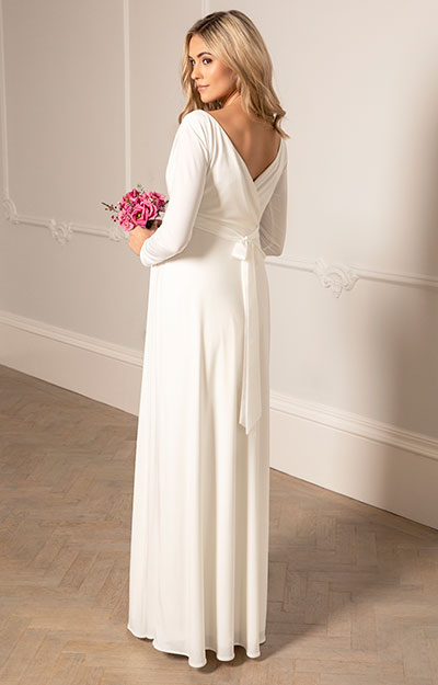 Isabella Maternity Wedding Gown Ivory by Tiffany Rose