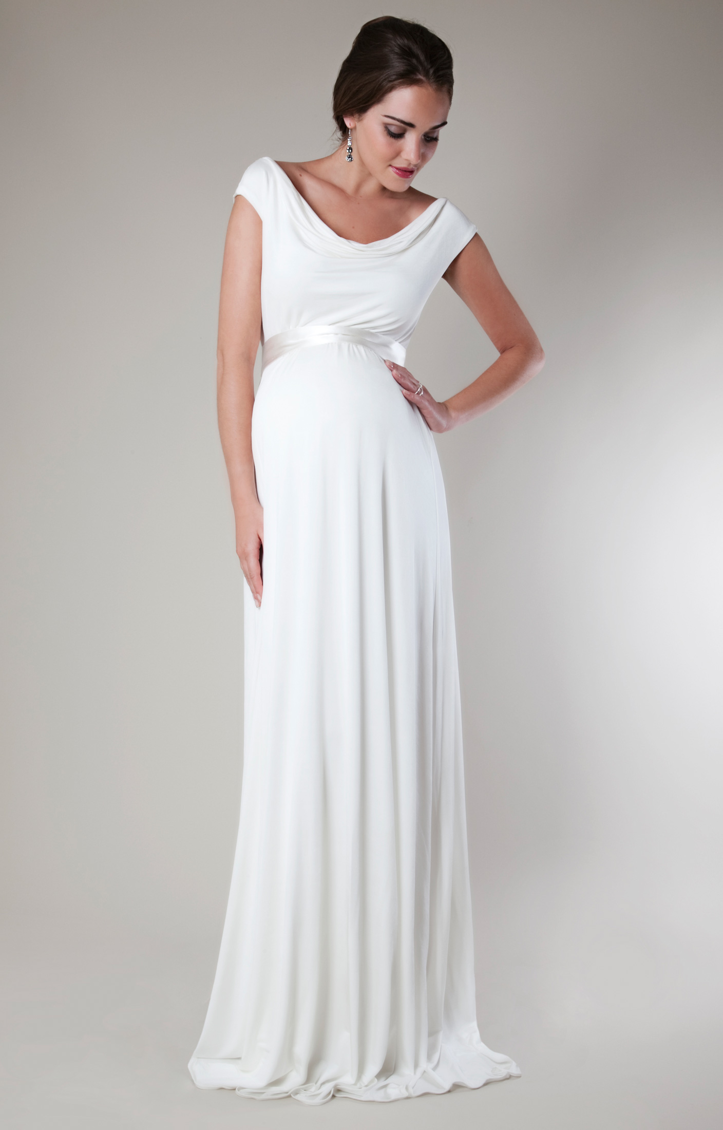 Liberty Maternity Wedding Gown (Ivory) - Maternity Wedding Dresses ...