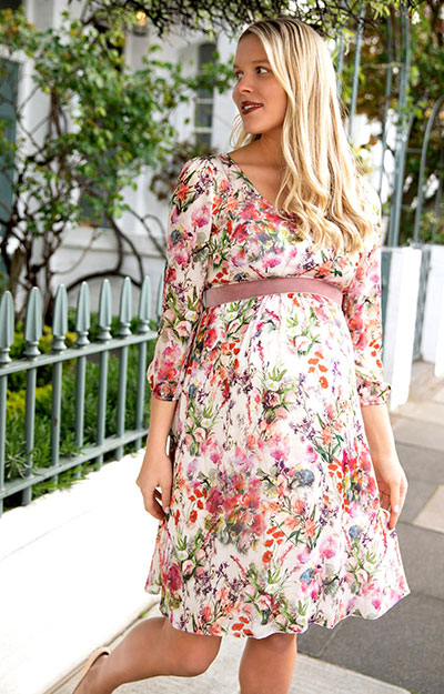 Lucy Maternity Dress Wildflower Garden by Tiffany Rose