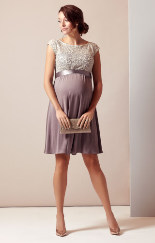 Mia Gravidklänning Skymning Tryffel by Tiffany Rose