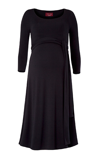 Robe d’allaitement Naomi Noire by Tiffany Rose